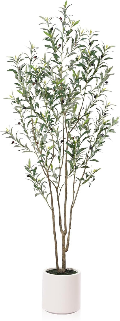 Artificial Olive Trees, 5 ft Tall Fake Olive Trees for Indoor