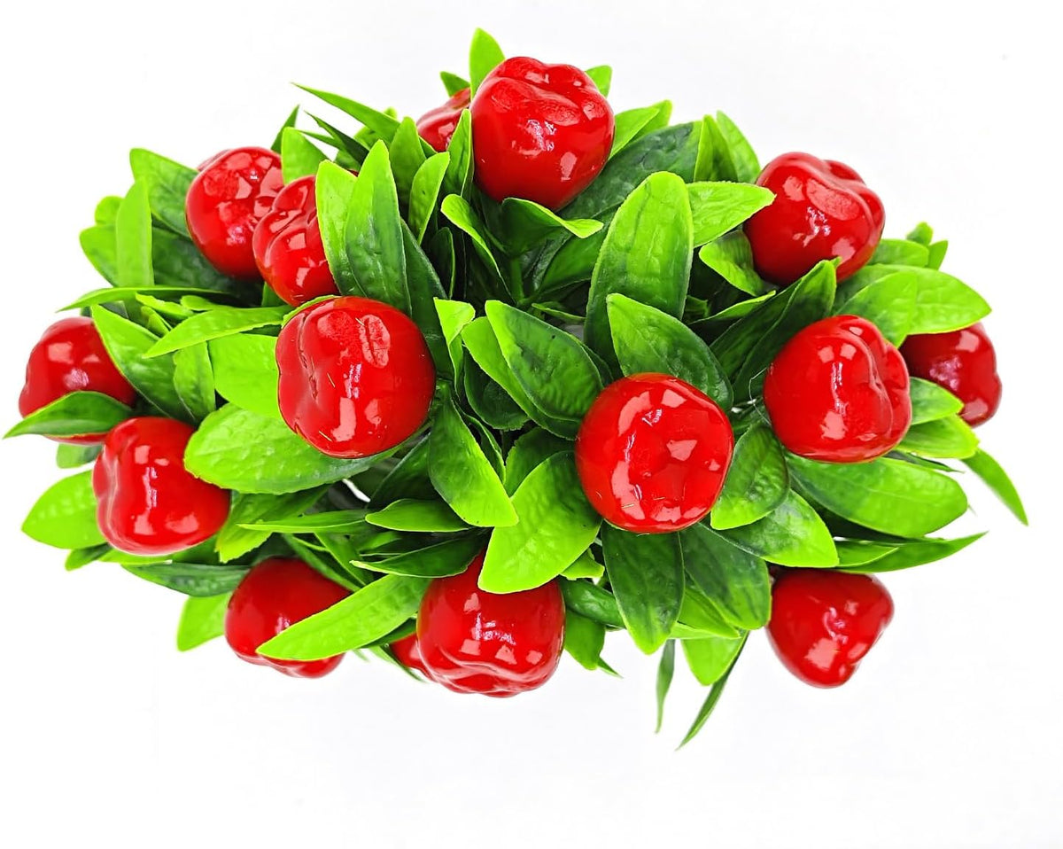 10" Artificial Plants Apple Table Centerpieces