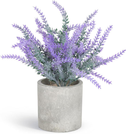 Fake Rosemary Plant Desk Decor Small Potted Plants Faux Rosemary Plants in Pot for Home Farmhouse Greenery Bathroom Shelf Office Table Decor