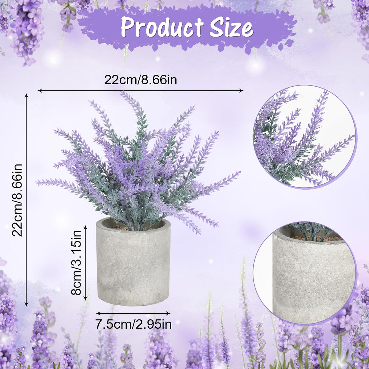 Fake Rosemary Plant Desk Decor Small Potted Plants Faux Rosemary Plants in Pot for Home Farmhouse Greenery Bathroom Shelf Office Table Decor