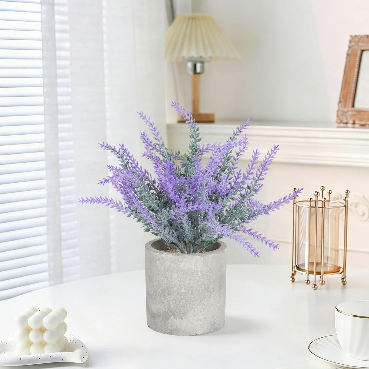 Fake Rosemary Plant Desk Decor Small Potted Plants Faux Rosemary Plants in Pot for Home Farmhouse Greenery Bathroom Shelf Office Table Decor