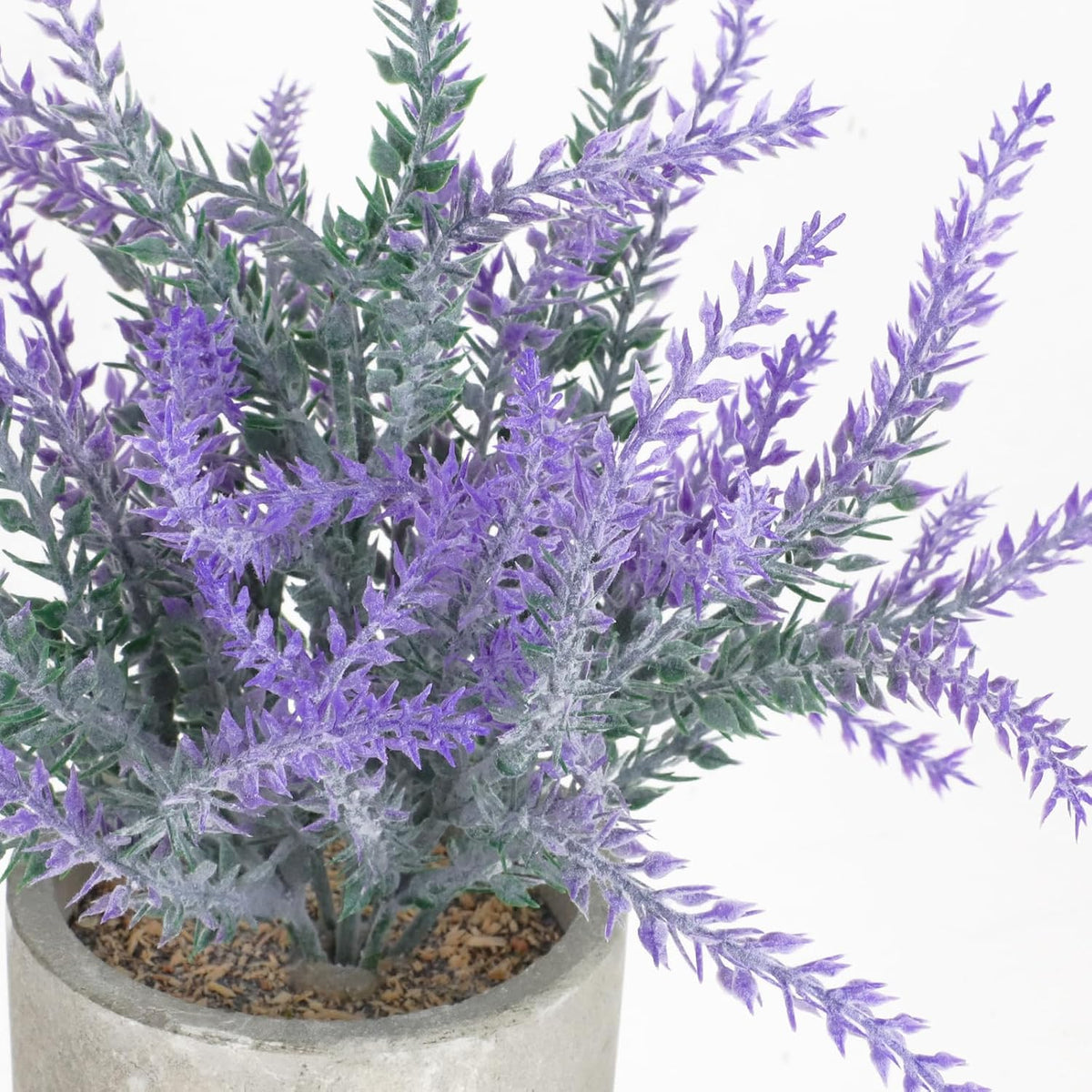 Fake Rosemary Plant Desk Decor Small Potted Plants Faux Rosemary Plants in Pot for Home Farmhouse Greenery Bathroom Shelf Office Table Decor