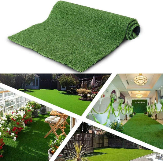 ALTRUISTIC Artificial Grass Synthetic Mat 5ft x 10ft,Custom Size