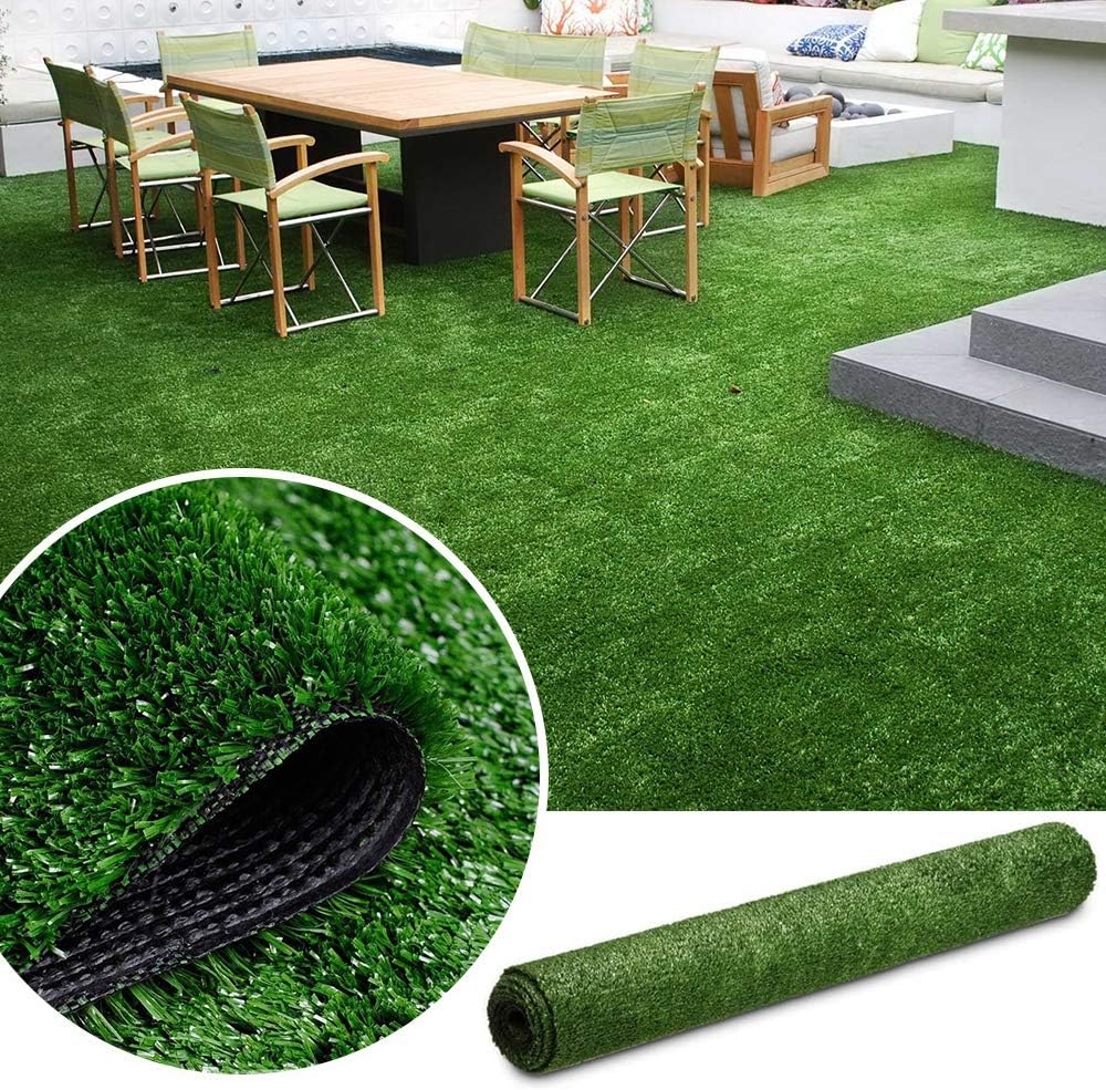 ALTRUISTIC Artificial Grass Synthetic Mat 5ft x 10ft,Custom Size
