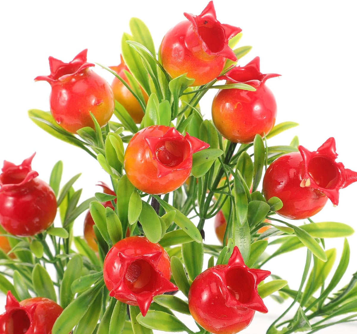 Simulation Pomegranate Tree with Pot for Home Office Decor