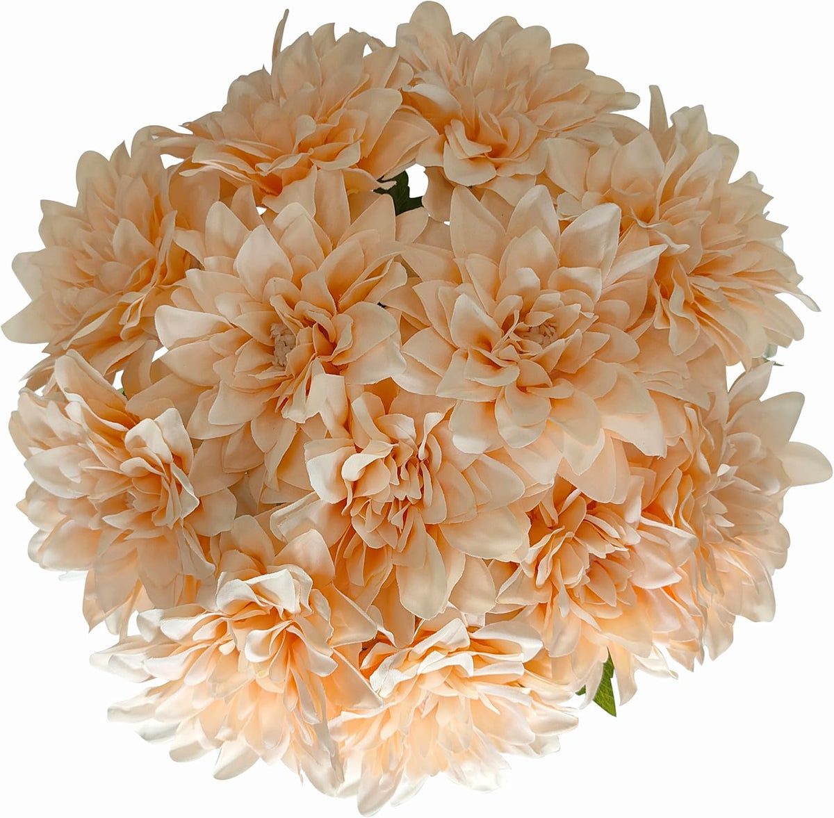 5''Silk Coral Pink Dahlia Artificial Flowers Bulk, 30 Pcs Fake Dahlias Flowers Heads for Craft, Large Flower Heads Faux Flowers for Wedding Party, Home Office, Hat, Wall Decoration (30, coral pink)