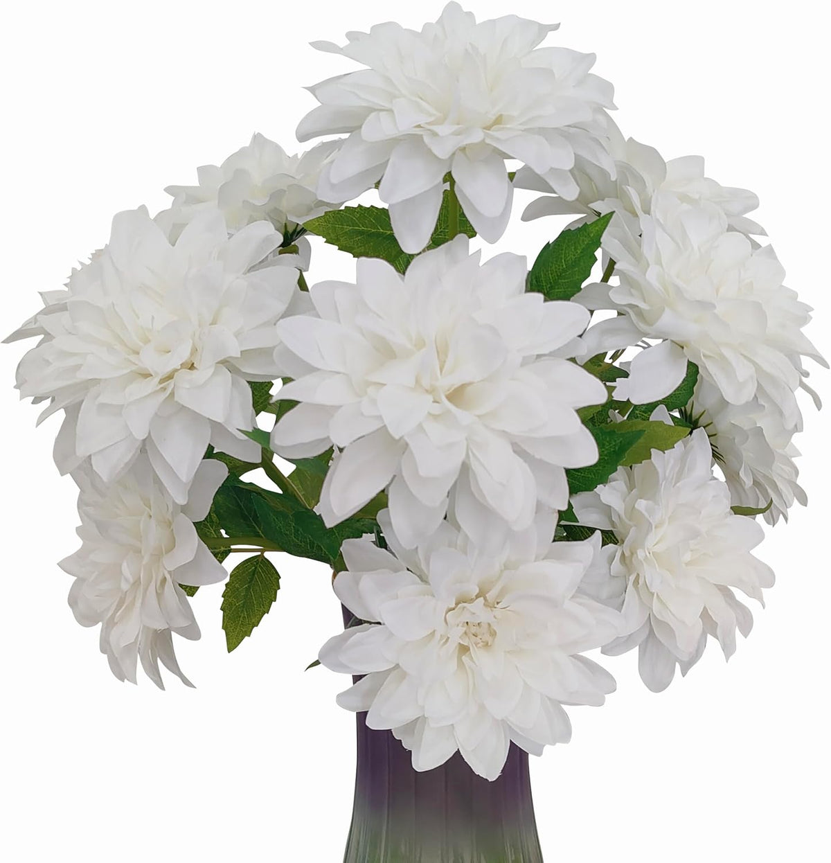 5''Silk Coral Pink Dahlia Artificial Flowers Bulk, 30 Pcs Fake Dahlias Flowers Heads for Craft, Large Flower Heads Faux Flowers for Wedding Party, Home Office, Hat, Wall Decoration (30, coral pink)