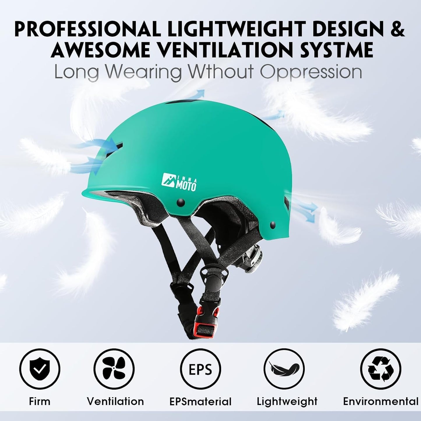 for Adults - Adjustable Certified Safety Adults Helmet for Skateboarding Bike Bicycle Scooter Cycling Skate Skating Multisport Helmets for Women Men Boys Girls Kids Youth