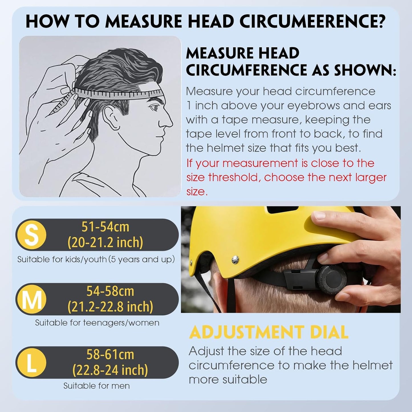 for Adults - Adjustable Certified Safety Adults Helmet for Skateboarding Bike Bicycle Scooter Cycling Skate Skating Multisport Helmets for Women Men Boys Girls Kids Youth