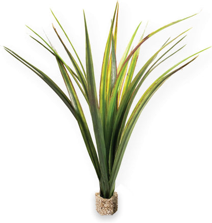 Aquascape Collection Artificial Aquarium Decor – Ultra Realistic Plants and Lifelike Foliage for Aquariums and Terrariums (1, Dark Green Fountain Grass)