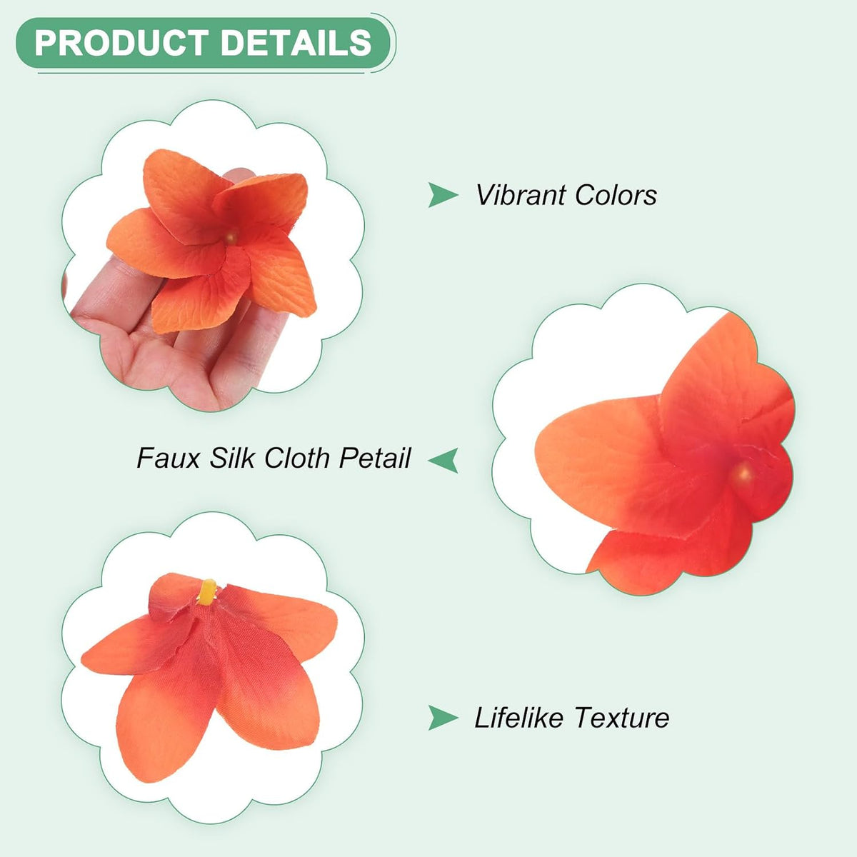 20-Pack Artificial Plumeria Flowers 2.4in/6cm, Pink