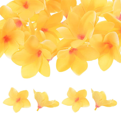 20-Pack Artificial Plumeria Flowers 2.4in/6cm, Pink
