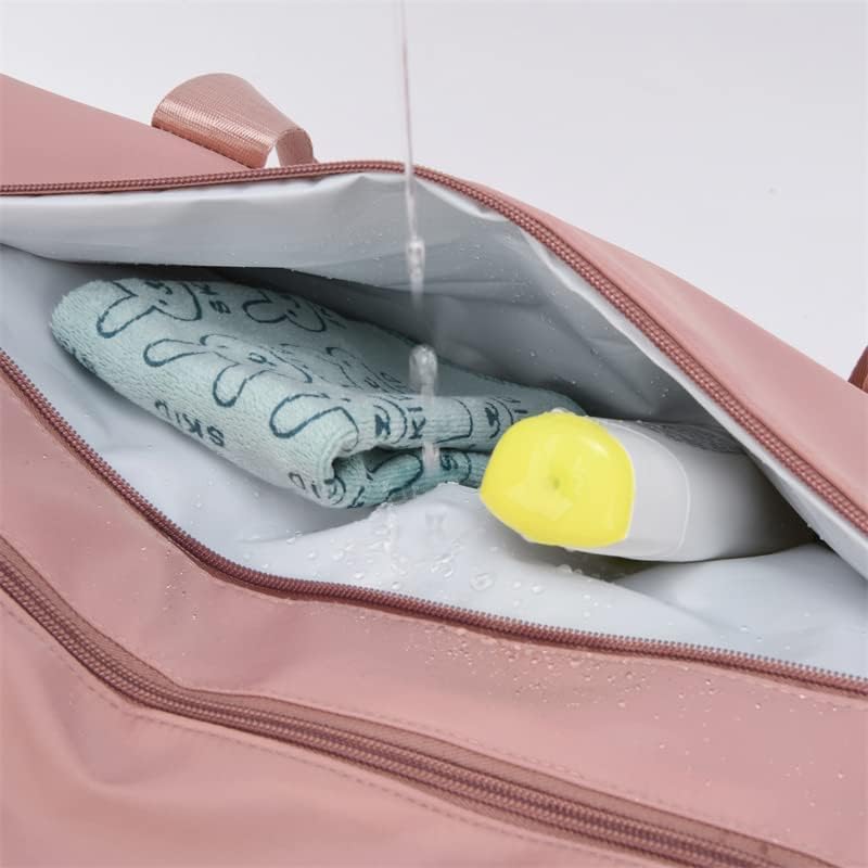 Men and Women's Travel Bag With Shoe Compartment Sports Tote Gym Bag Weekender Overnight Shoulder Bag