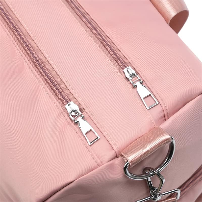 Men and Women's Travel Bag With Shoe Compartment Sports Tote Gym Bag Weekender Overnight Shoulder Bag