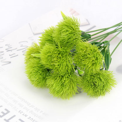 Fake Plants Dandelion Flowers Decoration, Artificial Plant Plastic Greenery Faux Outdoor Indoor Home Garden Party Room Bedroom Bathroom Office Wedding Table Centerpiece DIY Decor Yellow