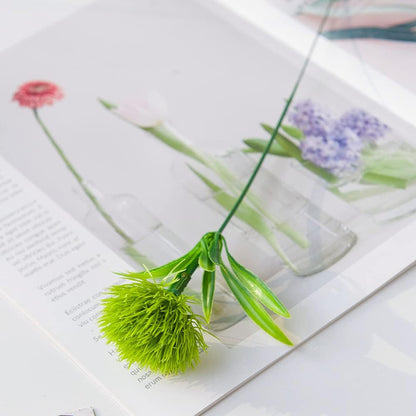 Fake Plants Dandelion Flowers Decoration, Artificial Plant Plastic Greenery Faux Outdoor Indoor Home Garden Party Room Bedroom Bathroom Office Wedding Table Centerpiece DIY Decor Yellow