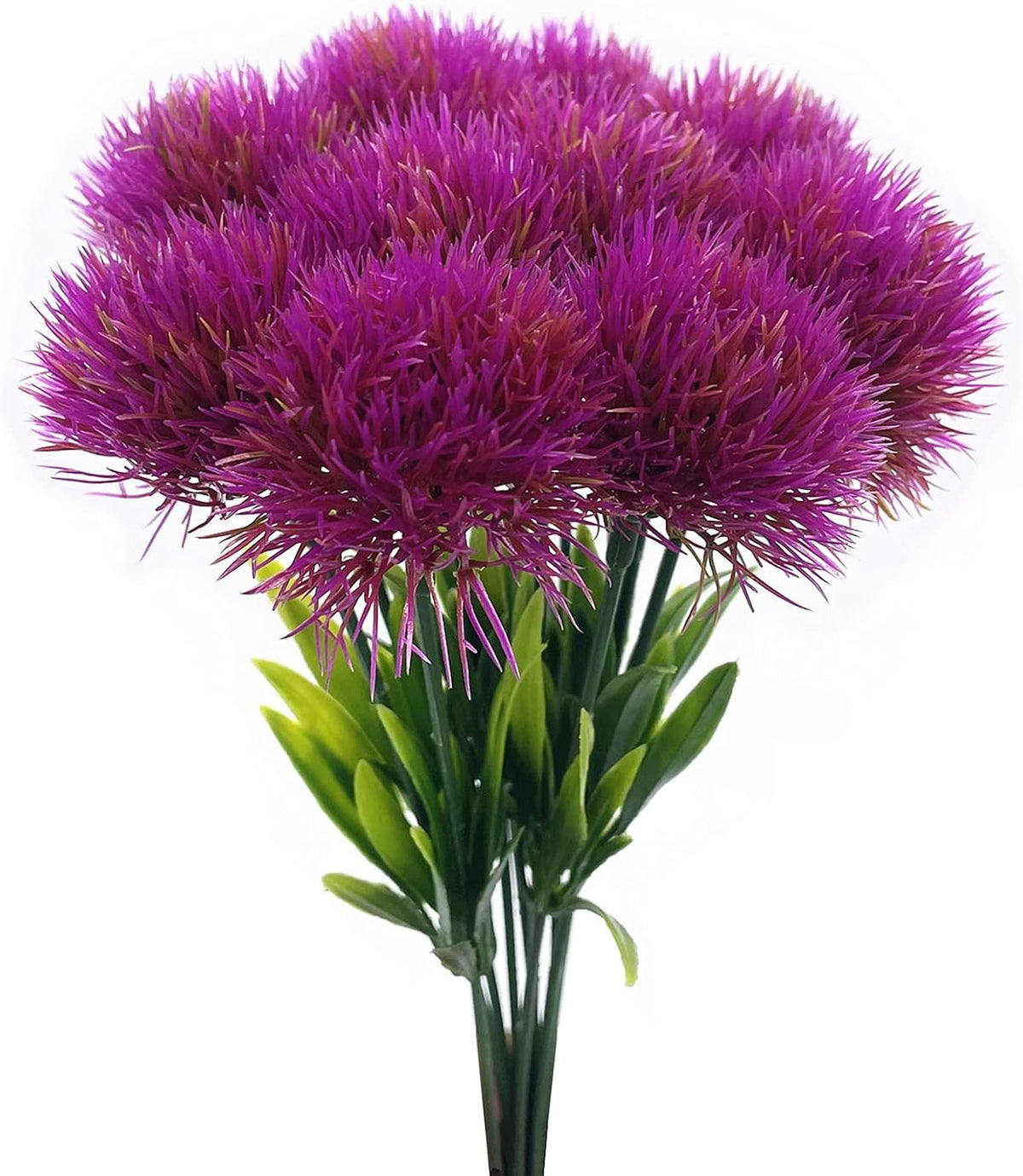 Fake Plants Dandelion Flowers Decoration, Artificial Plant Plastic Greenery Faux Outdoor Indoor Home Garden Party Room Bedroom Bathroom Office Wedding Table Centerpiece DIY Decor Yellow