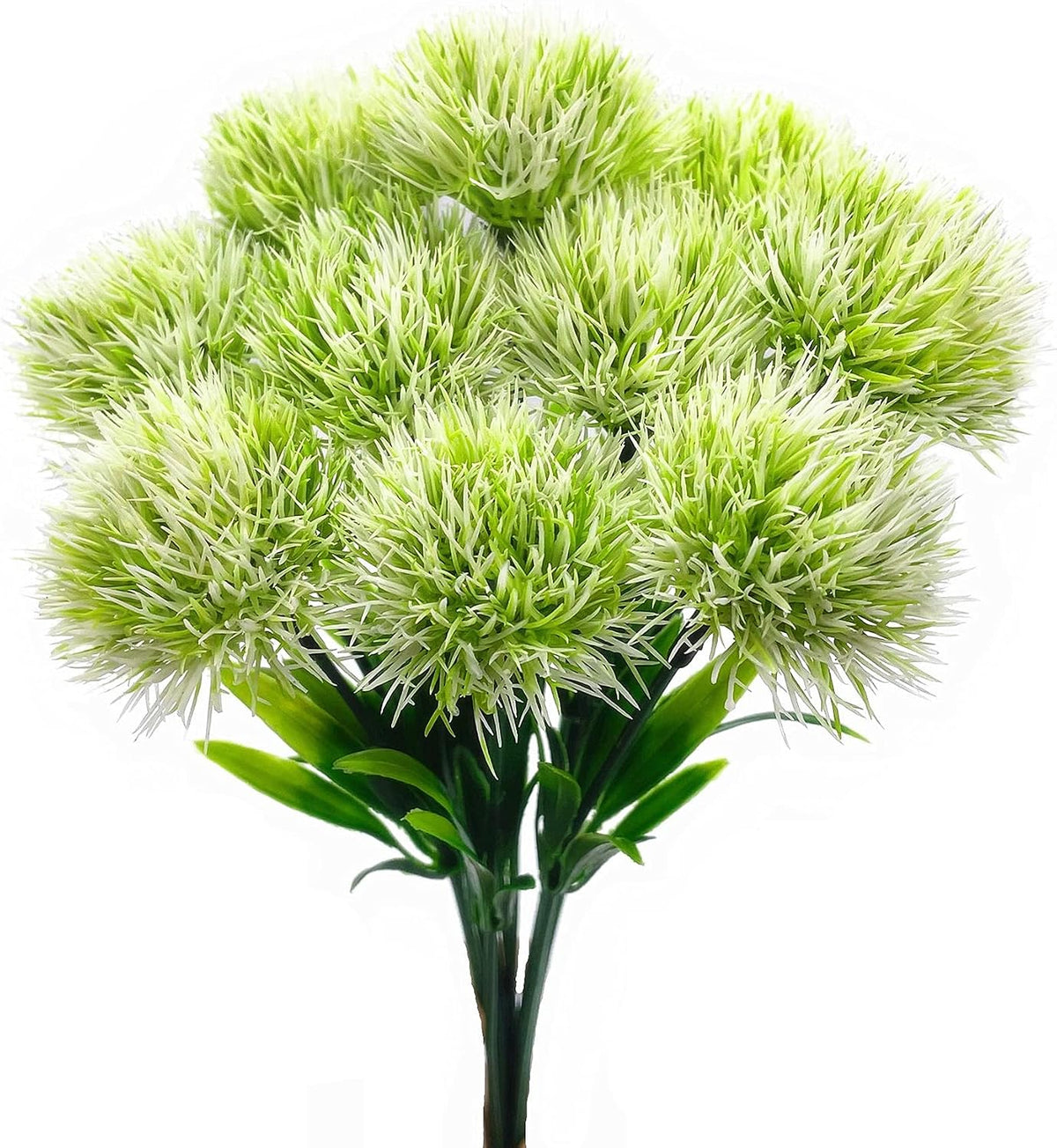 Fake Plants Dandelion Flowers Decoration, Artificial Plant Plastic Greenery Faux Outdoor Indoor Home Garden Party Room Bedroom Bathroom Office Wedding Table Centerpiece DIY Decor Yellow
