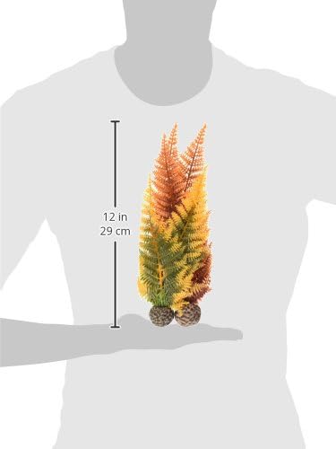 Silk Plant Set Small Green & red (46099)