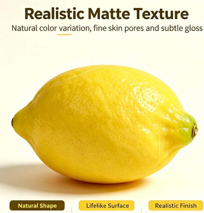 Artificial Lemon Vines Faux Lemon Garland 78.7 Inch Realistic Fake Lemons Greenery Garland Vine Hanging Swag for Wall Door Mantle Wedding Party Table Home Decoration