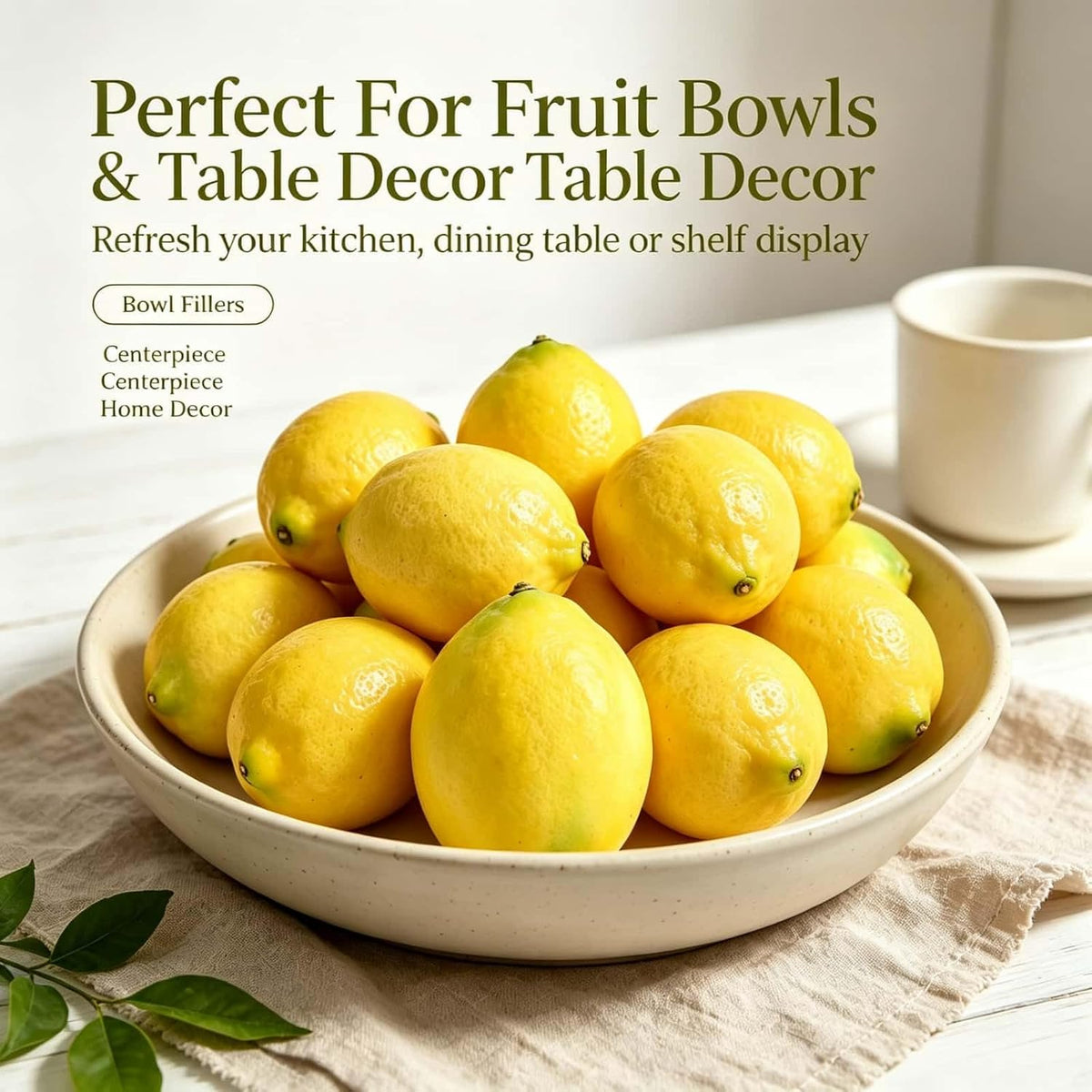 Artificial Lemon Vines Faux Lemon Garland 78.7 Inch Realistic Fake Lemons Greenery Garland Vine Hanging Swag for Wall Door Mantle Wedding Party Table Home Decoration