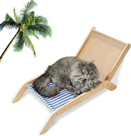 Cat Scratching Post, 36" Tall Palm Tree Cat Scratching Post, Sisal Cat Scratcher with Toy Ball for Indoor Kittens, Large Size