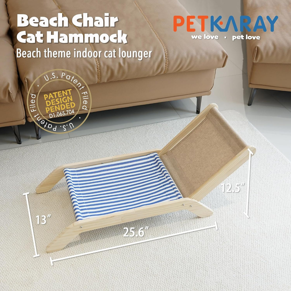 Cat Scratching Post, 36" Tall Palm Tree Cat Scratching Post, Sisal Cat Scratcher with Toy Ball for Indoor Kittens, Large Size