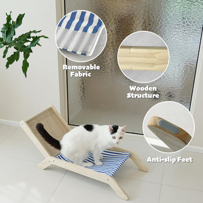 Cat Scratching Post, 36" Tall Palm Tree Cat Scratching Post, Sisal Cat Scratcher with Toy Ball for Indoor Kittens, Large Size