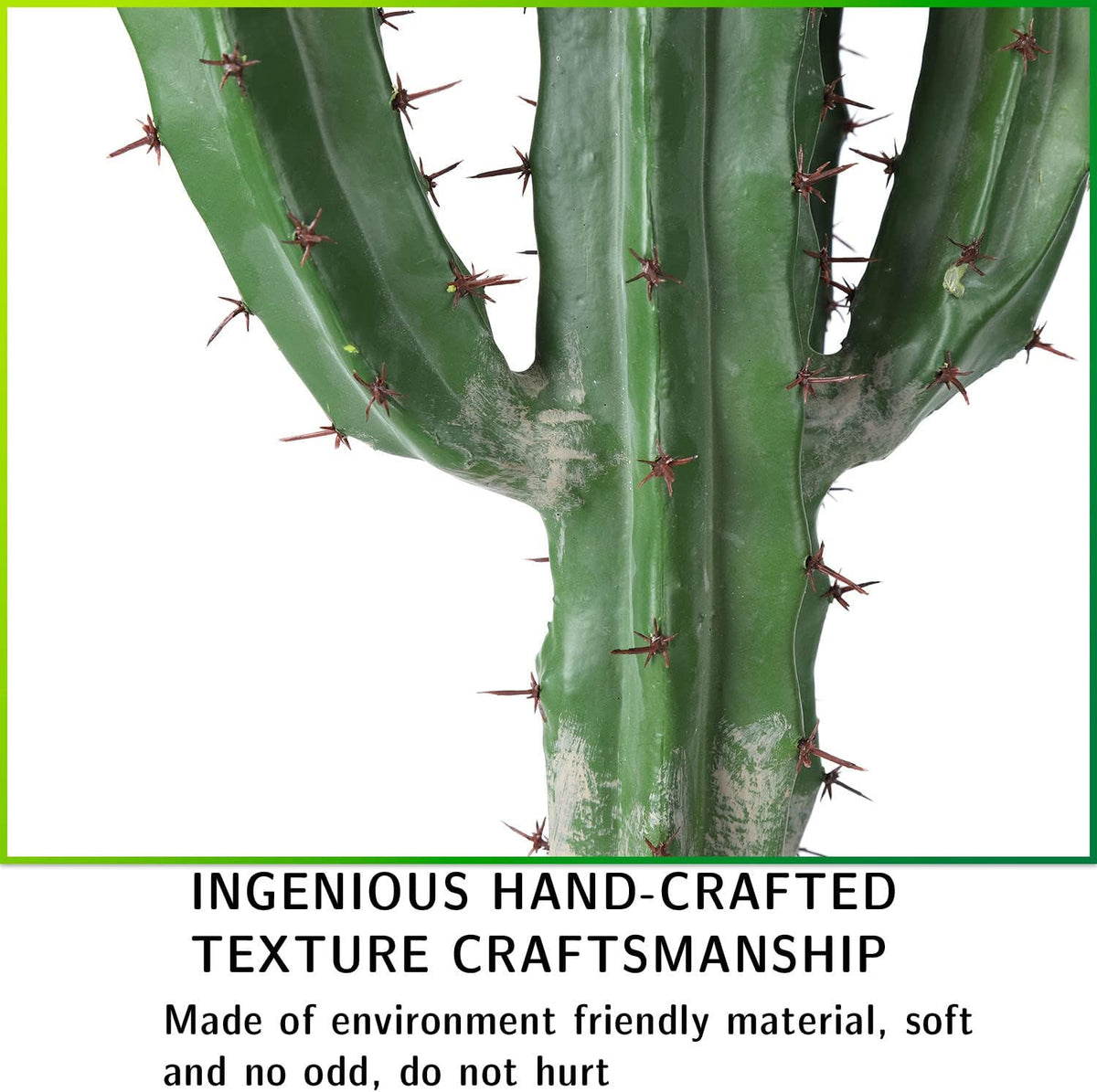 Artificial Cactus Fake Big Cactus 36 Inch Faux Cacti Plants for Home Garden Office Store Decoration