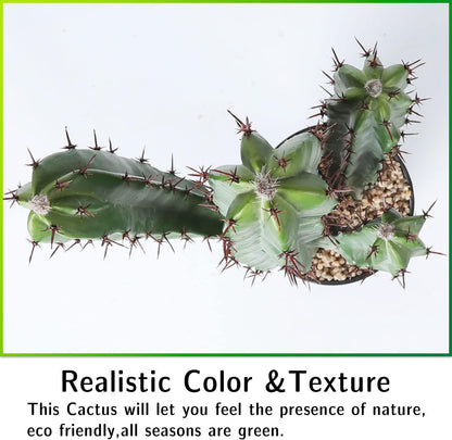Artificial Cactus Fake Big Cactus 36 Inch Faux Cacti Plants for Home Garden Office Store Decoration