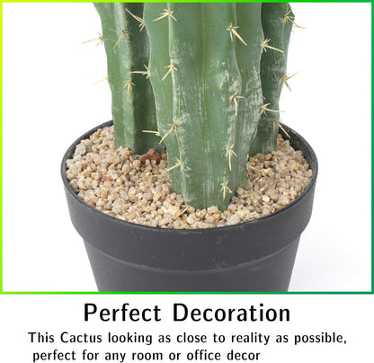 Artificial Cactus Fake Big Cactus 36 Inch Faux Cacti Plants for Home Garden Office Store Decoration