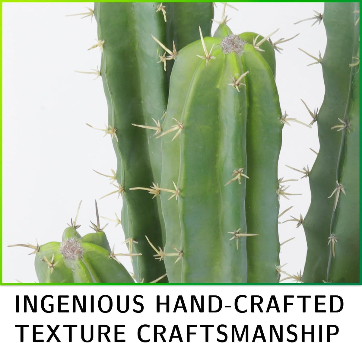 Artificial Cactus Fake Big Cactus 36 Inch Faux Cacti Plants for Home Garden Office Store Decoration