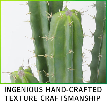 Artificial Cactus Fake Big Cactus 36 Inch Faux Cacti Plants for Home Garden Office Store Decoration