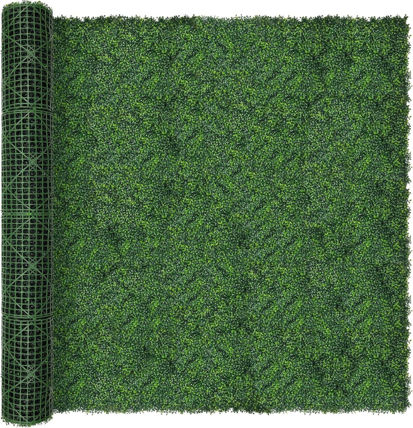 60"x128" (53.5 Sqft), Artificial Ivy Vine Privacy Fence Screen Roll | UV Resistant Green Leaves Faux, Garden Indoor Outdoor Home Decor, Artificial Hedge Vine Backdrop Fence Covering Privacy