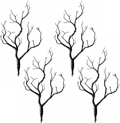 13.8 inches Artificial Coral Branches Fake Antler Branches Small Branches for Home Decoration Flower Arrangement Wedding Christmas Halloween Festival (White 10PCS