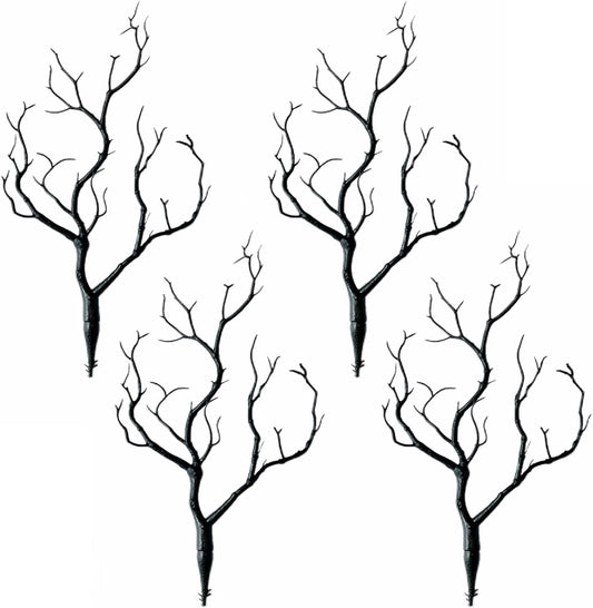 13.8 inches Artificial Coral Branches Fake Antler Branches Small Branches for Home Decoration Flower Arrangement Wedding Christmas Halloween Festival (White 10PCS