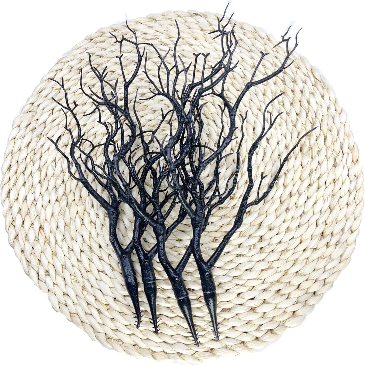 13.8 inches Artificial Coral Branches Fake Antler Branches Small Branches for Home Decoration Flower Arrangement Wedding Christmas Halloween Festival (White 10PCS
