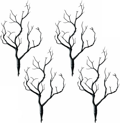 13.8 inches Artificial Coral Branches Fake Antler Branches Small Branches for Home Decoration Flower Arrangement Wedding Christmas Halloween Festival (White 10PCS