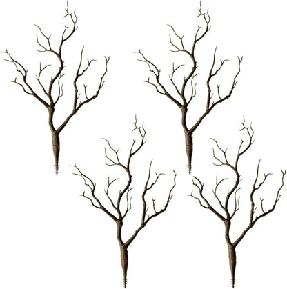 13.8 inches Artificial Coral Branches Fake Antler Branches Small Branches for Home Decoration Flower Arrangement Wedding Christmas Halloween Festival (White 10PCS