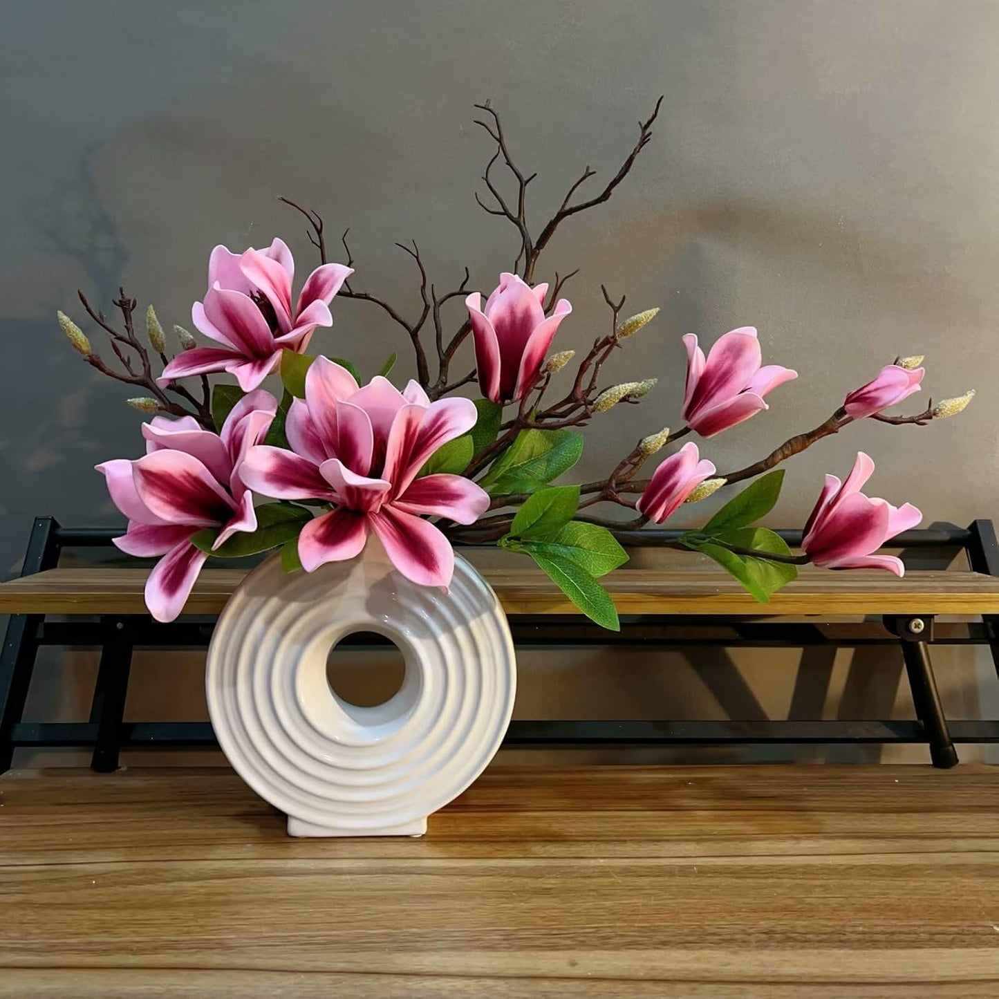 13.8 inches Artificial Coral Branches Fake Antler Branches Small Branches for Home Decoration Flower Arrangement Wedding Christmas Halloween Festival (White 10PCS
