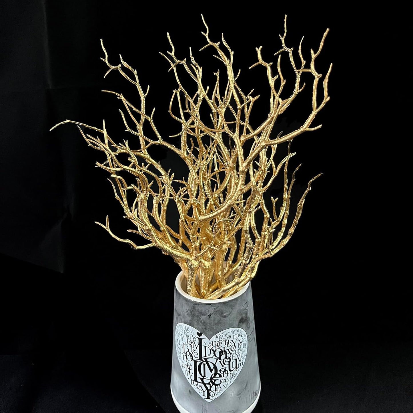 13.8 inches Artificial Coral Branches Fake Antler Branches Small Branches for Home Decoration Flower Arrangement Wedding Christmas Halloween Festival (White 10PCS