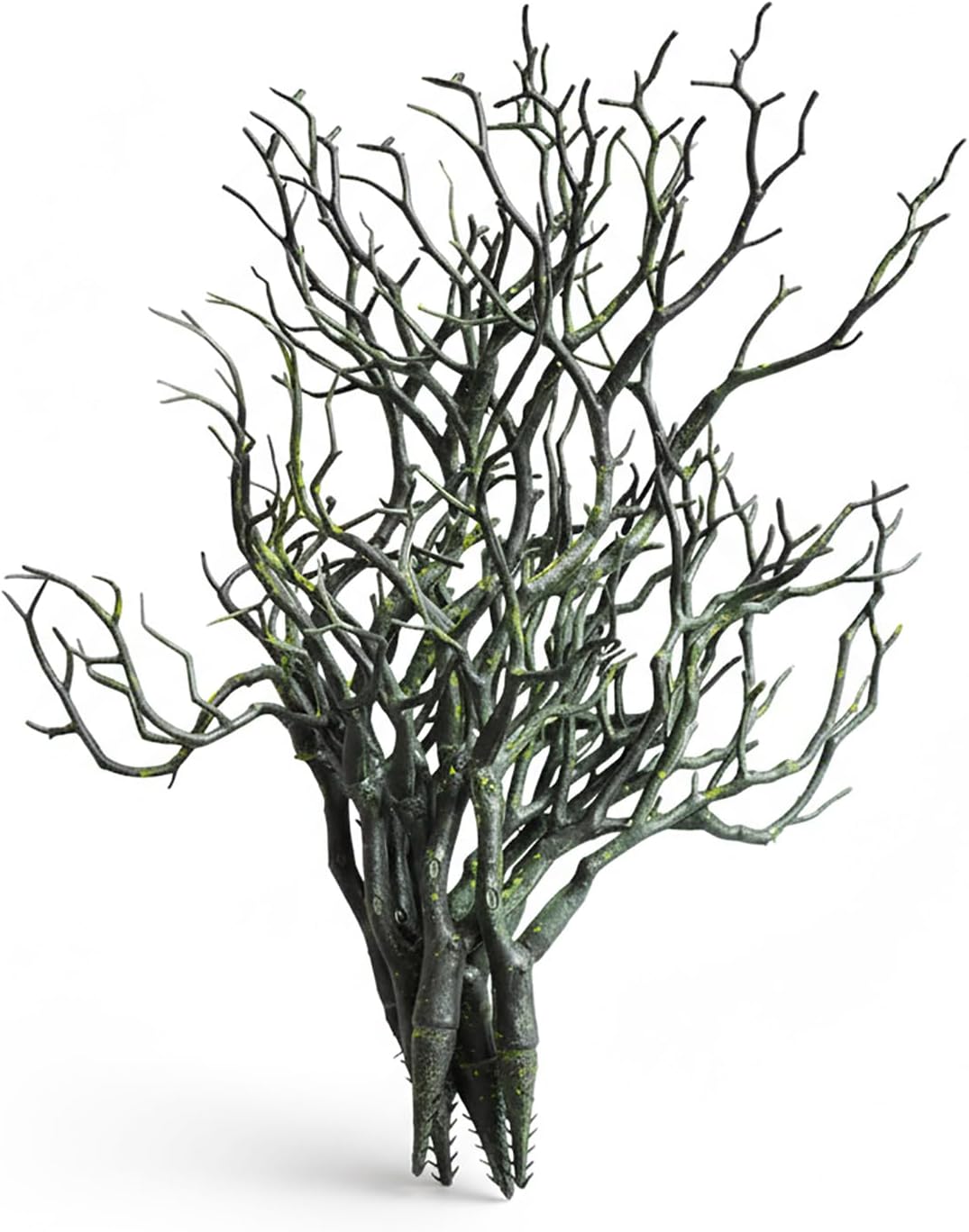 13.8 inches Artificial Coral Branches Fake Antler Branches Small Branches for Home Decoration Flower Arrangement Wedding Christmas Halloween Festival (White 10PCS