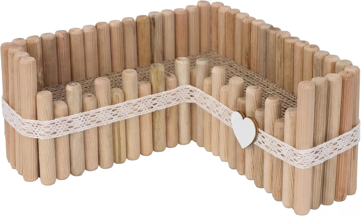 Hamster Cage Sprays Flower Foraging Holder - Natural Wood Feeding Stand, Small Pet Habitat Accessories for Hamsters Mouse Guinea Pig Dwarf Gerbils Syrian Mice (Leaf - Rectangle)
