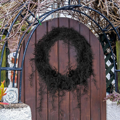 Spanish Moss 41'' Fake Hanging Succulents Faux Moss Artificial Succulent Plants Vines Hanging Plants Swamp Decoration Potted Artificial Garland(Dark Brown,6 Pack)