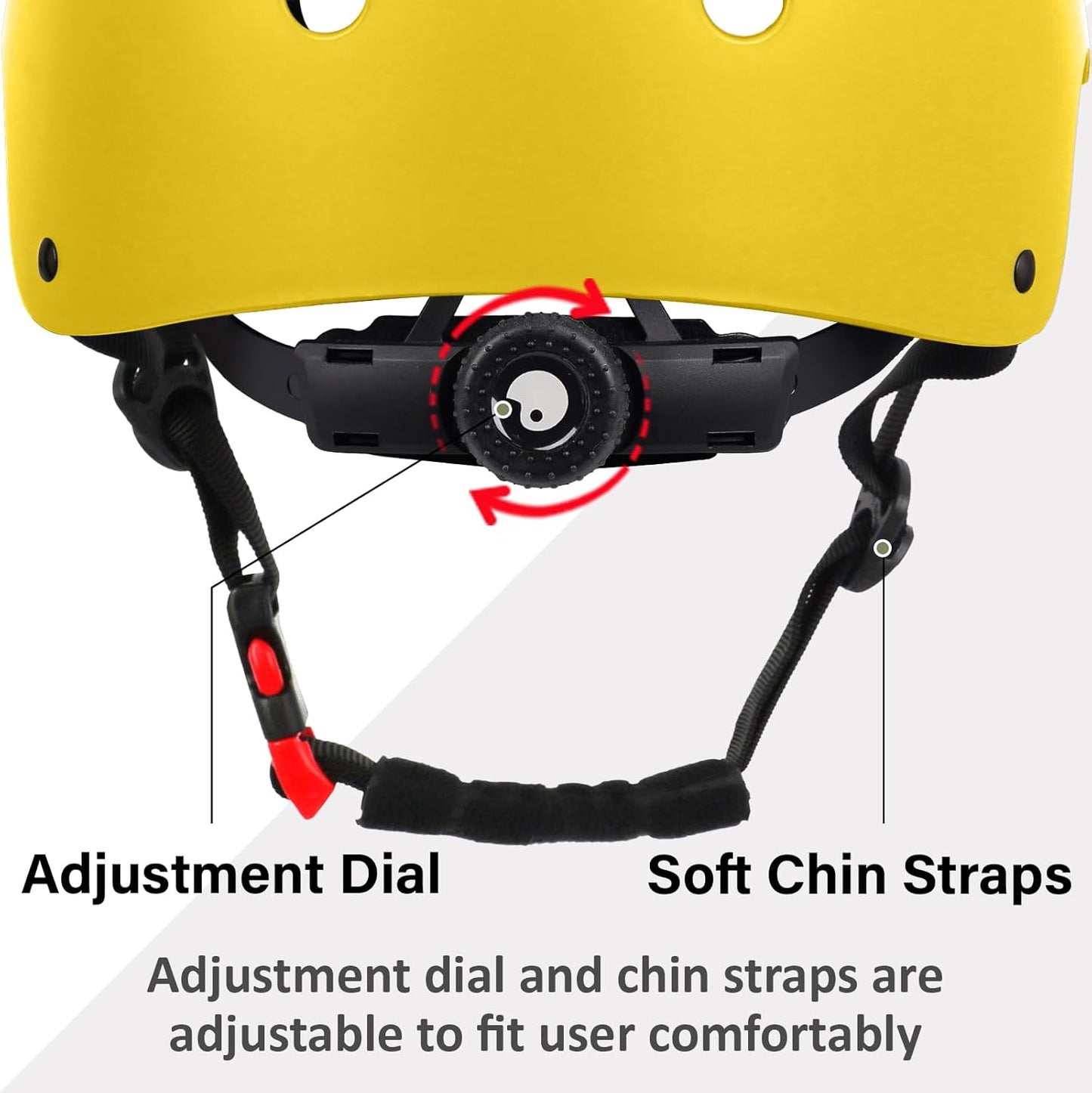 Skateboard Bike Helmet, 3 Sizes for Adult Youth & Kids | Lightweight, Adjustable, Certified Multi-Sport for Bicycle, Inline/Roller Skates, Kick Scooter