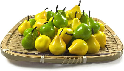 30 Pcs Mini Artificial Apples, Fake Little Green Apple Mini Fruits Realistic Lifelike Simulation Apples for Home Party Christmas Tree Decor Apples Photography Props