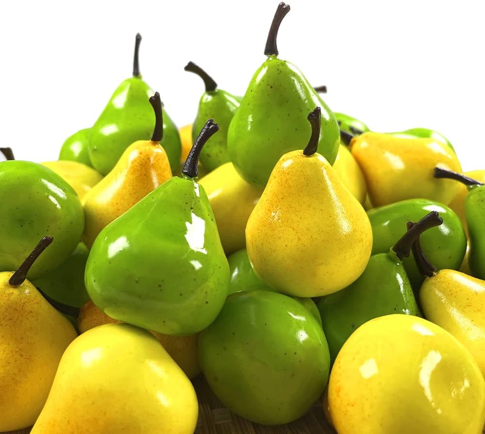 30 Pcs Mini Artificial Apples, Fake Little Green Apple Mini Fruits Realistic Lifelike Simulation Apples for Home Party Christmas Tree Decor Apples Photography Props