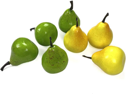 30 Pcs Mini Artificial Apples, Fake Little Green Apple Mini Fruits Realistic Lifelike Simulation Apples for Home Party Christmas Tree Decor Apples Photography Props