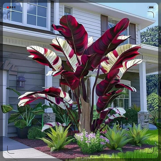 Shaped Elephant Ears, a clumping, Shade-Tolerant, and Easy-to-Care-for is Suitable for Outdoor Gardens and Potted C007-2 Bulbs