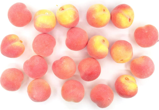 20Pcs Fake Artificial Fruit Faux Peach Party Decor Ornament
